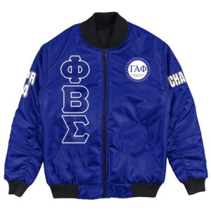 (Custom) Africa Zone Jacket - Gamma Alpha Phi Chapter Bomber Jackets A31 Bomber Jacket