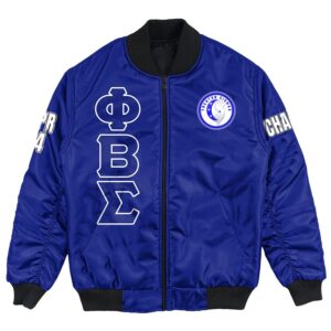 (Custom) Africa Zone Jacket - Lambda Lambda Sigma Chapter Bomber Jackets A31 Bomber Jacket