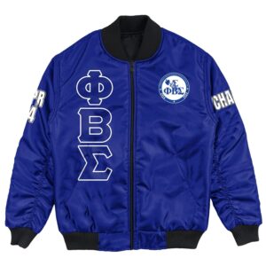 (Custom) Africa Zone Jacket - Lambda Sigma Chapter Bomber Jackets A31 Bomber Jacket