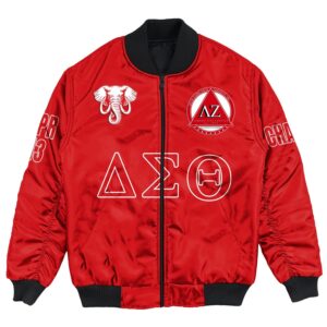 (Custom) Africa Zone Jacket - Lambda Zeta Chapter Bomber Jackets A31 Bomber Jacket