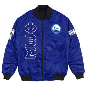 (Custom) Africa Zone Jacket - Louisville Alumni Chapter Bomber Jackets A31 Bomber Jacket