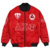 (Custom) Africa Zone Jacket - Mid-Hudson Valley Alumnae Chapter Bomber Jackets A31 Bomber Jacket