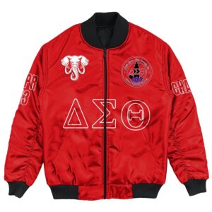 (Custom) Africa Zone Jacket - Mobile Alumnae Alumnae Chapter Bomber Jackets A31 Bomber Jacket