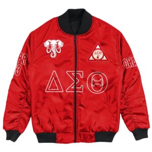 (Custom) Africa Zone Jacket - Mu Gamma Chapter Chapter Bomber Jackets A31 Bomber Jacket