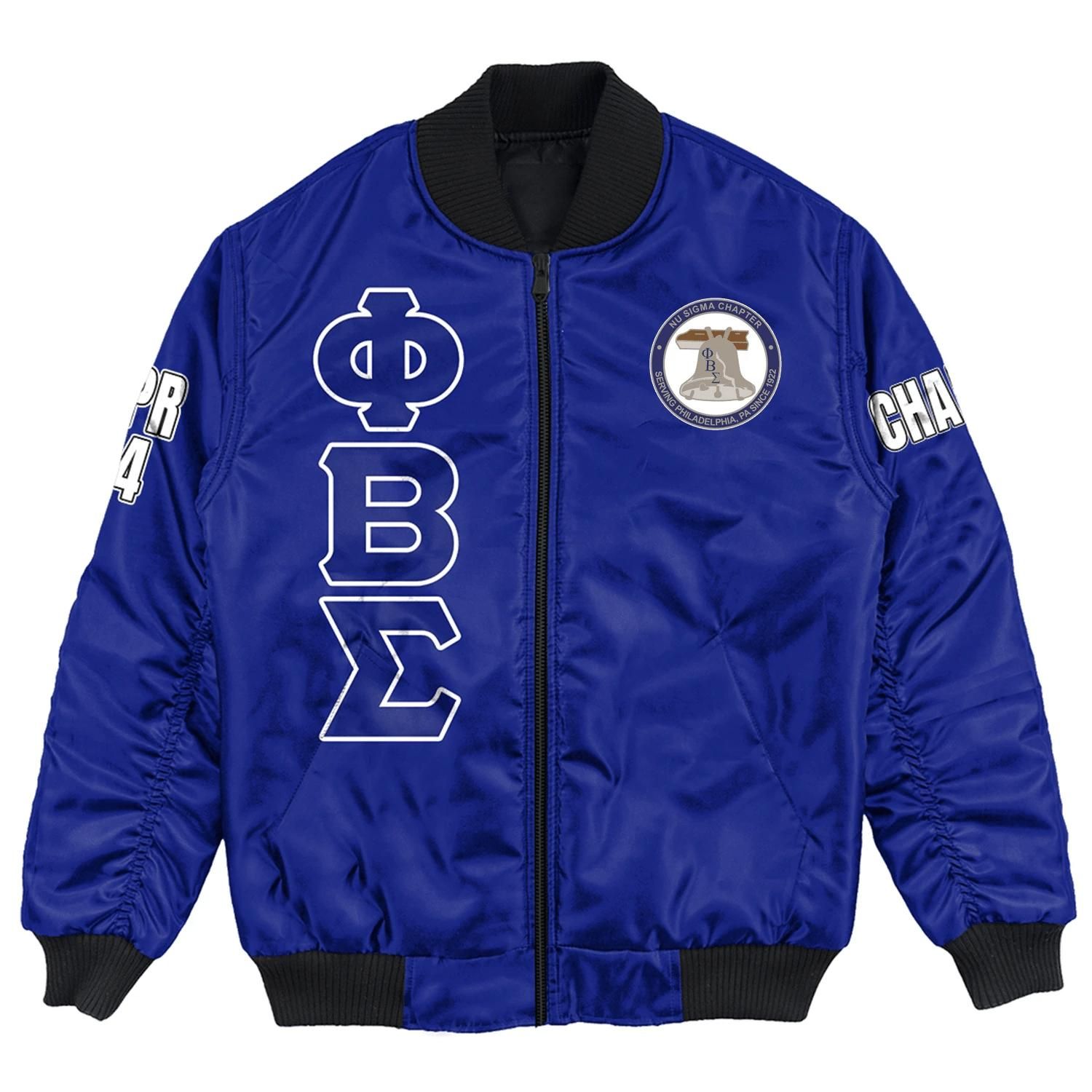 (Custom) Africa Zone Jacket - Nu Sigma Chapter Bomber Jackets A31 Bomber Jacket (Custom) Africa Zone Jacket - Nu Sigma Chapter Bomber Jackets A31 Bomber Jacket