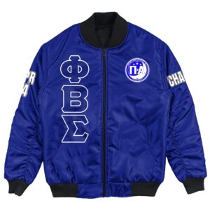 (Custom) Africa Zone Jacket - Pi Alpha Chapter Bomber Jackets A31 Bomber Jacket
