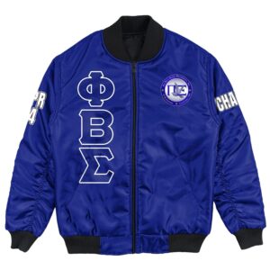 (Custom) Africa Zone Jacket - Pi Xi Chapter Bomber Jackets A31 Bomber Jacket