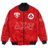 (Custom) Africa Zone Jacket - Shelby County Tn Alumnae Chapter Bomber Jackets A31 Bomber Jacket