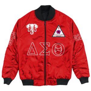 (Custom) Africa Zone Jacket - The Lambda Gamma Chapter Bomber Jackets A31 Bomber Jacket
