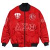 (Custom) Africa Zone Jacket - Warner Robins Alumnae Chapter Bomber Jackets A31 Bomber Jacket