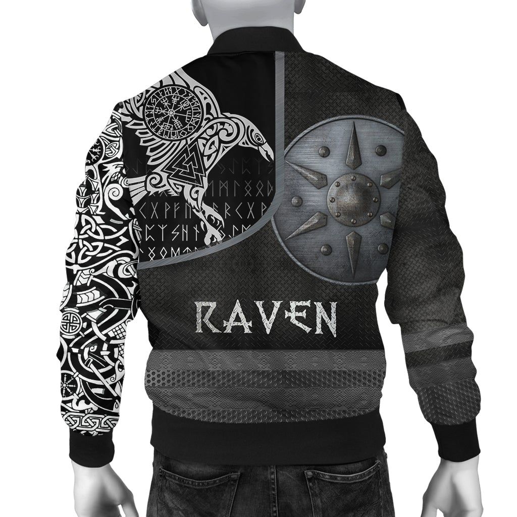 Custom-Bomber-Jacket-Armor-Raven-Tattoo-A31-Bomber-Jacket-2