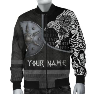 (Custom) Bomber Jacket Armor - Raven Tattoo A31 Bomber Jacket