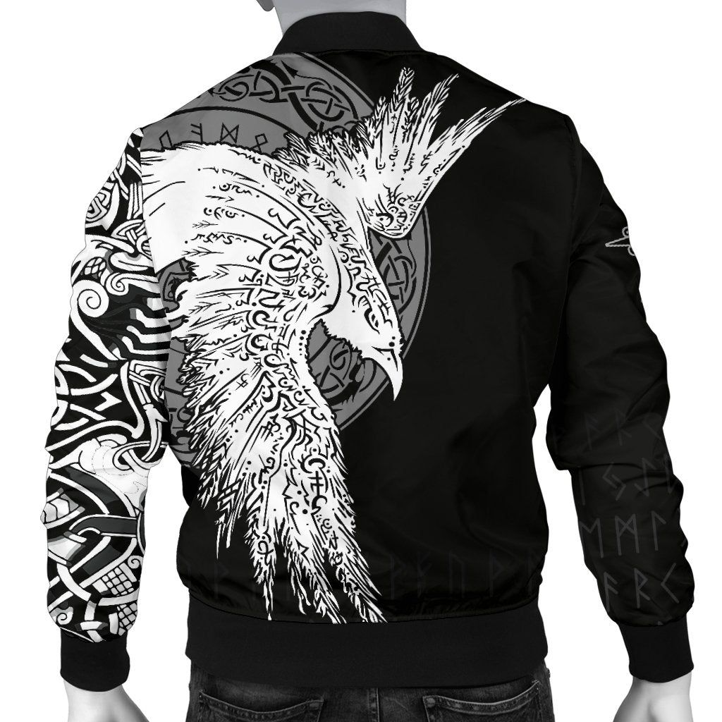 Custom-Mens-Bomber-Jacket-Mystical-Raven-Tattoo-Special-A31-Bomber-Jacket-1