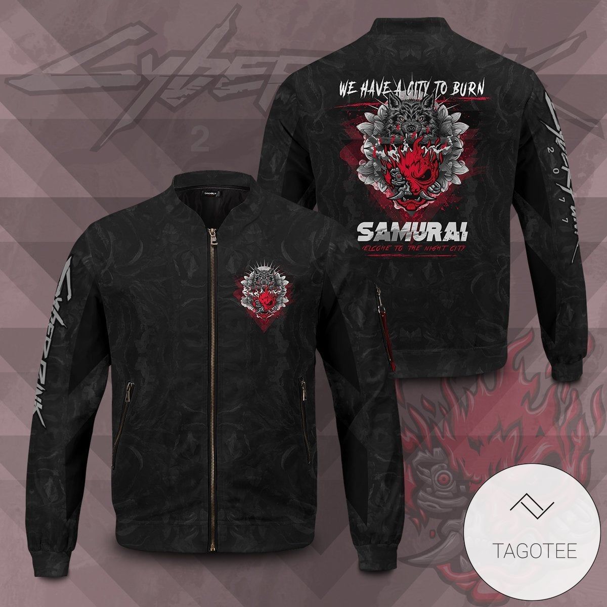 Cyber Samurai Bomber Jacket Cyber Samurai Bomber Jacket