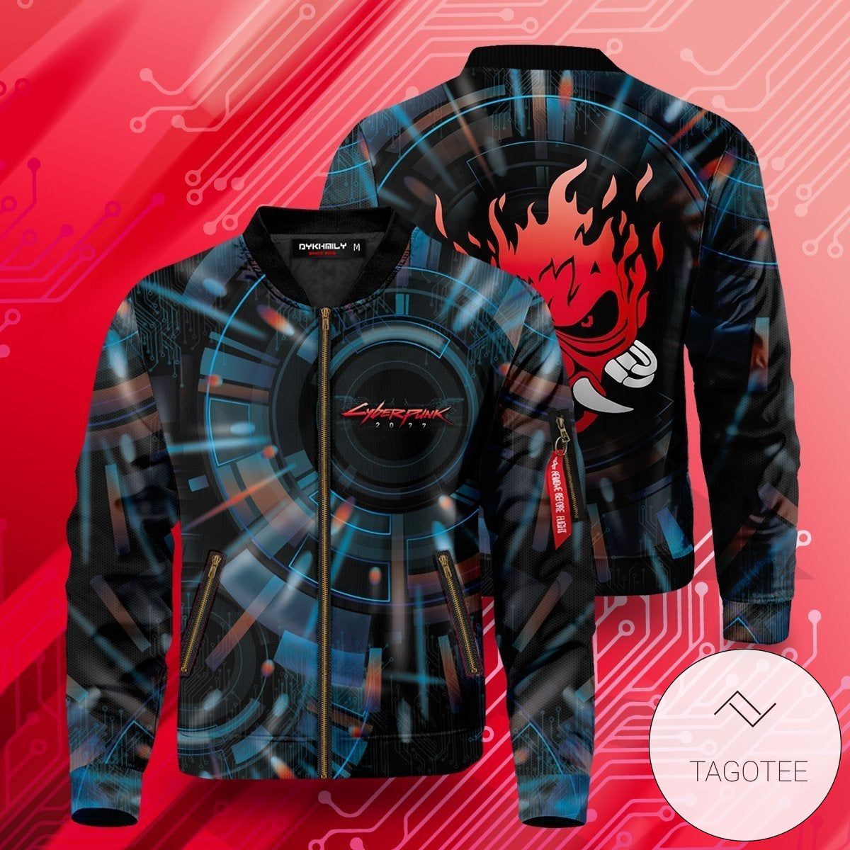 Cyberpunk Samurai Bomber Jacket Cyberpunk Samurai Bomber Jacket