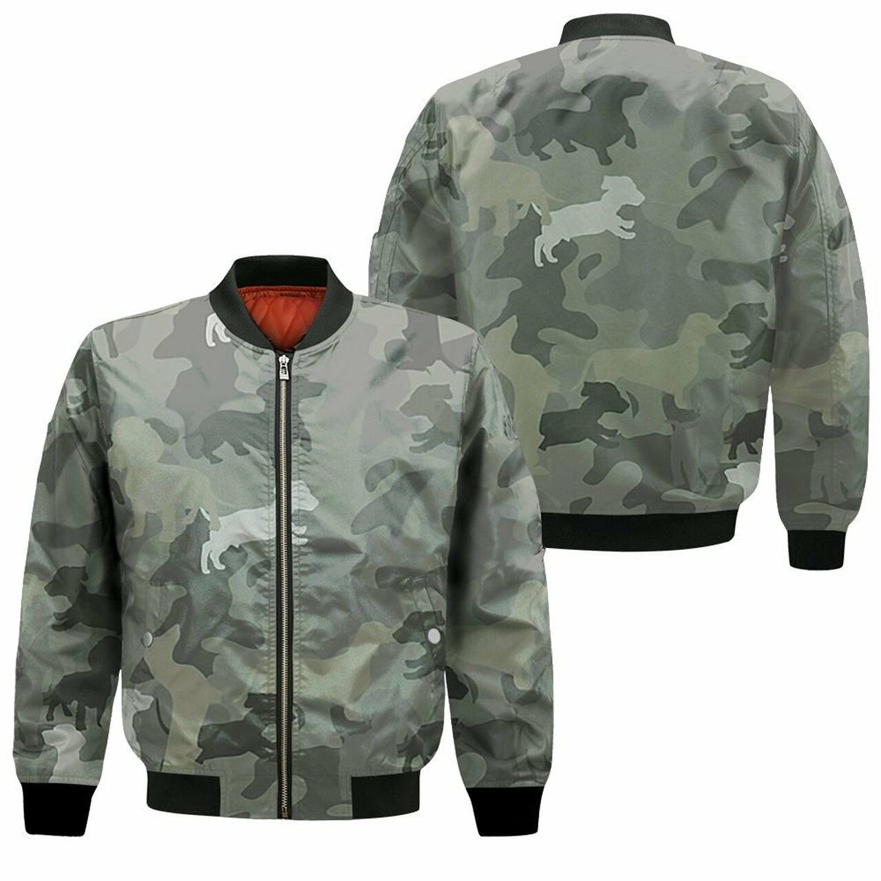 Dachshund Pattern Camouflage Style For Dog Lover 3D Sweater 3D Printed Hoodie Jersey Bomber Jacket Model 1522 Bomber Jacket Dachshund Pattern Camouflage Style For Dog Lover 3D Sweater 3D Printed Hoodie Jersey Bomber Jacket Model 1522 Bomber Jacket