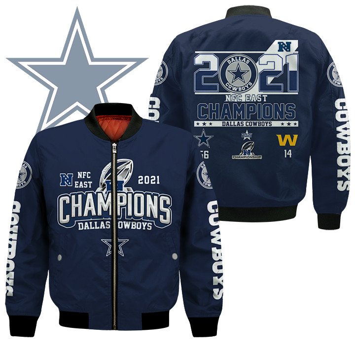 Dallas Cowboys Nfc East Champions Bomber Jacket Dallas Cowboys Nfc East Champions Bomber Jacket