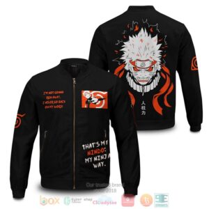 Dark Naruto Bomber Jacket