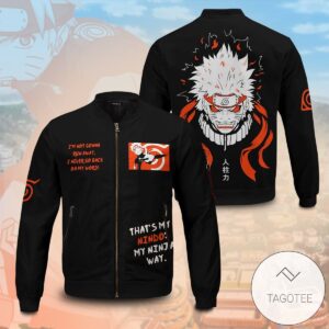 Dark Naruto Bomber Jacket 2