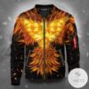 Dark Phoenix Flame Bomber Jacket 2