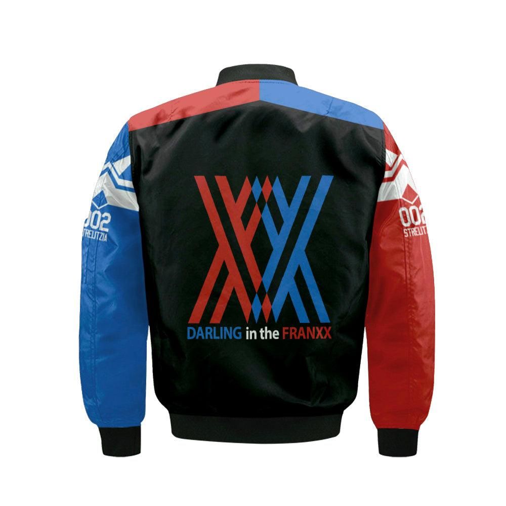 Darling-In-The-Franxx-Bomber-Jacket-Custom-Black-Cosplay-Costumes-Bomber-Jacket-1