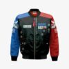 Darling In The Franxx Bomber Jacket Custom Black Cosplay Costumes Bomber Jacket
