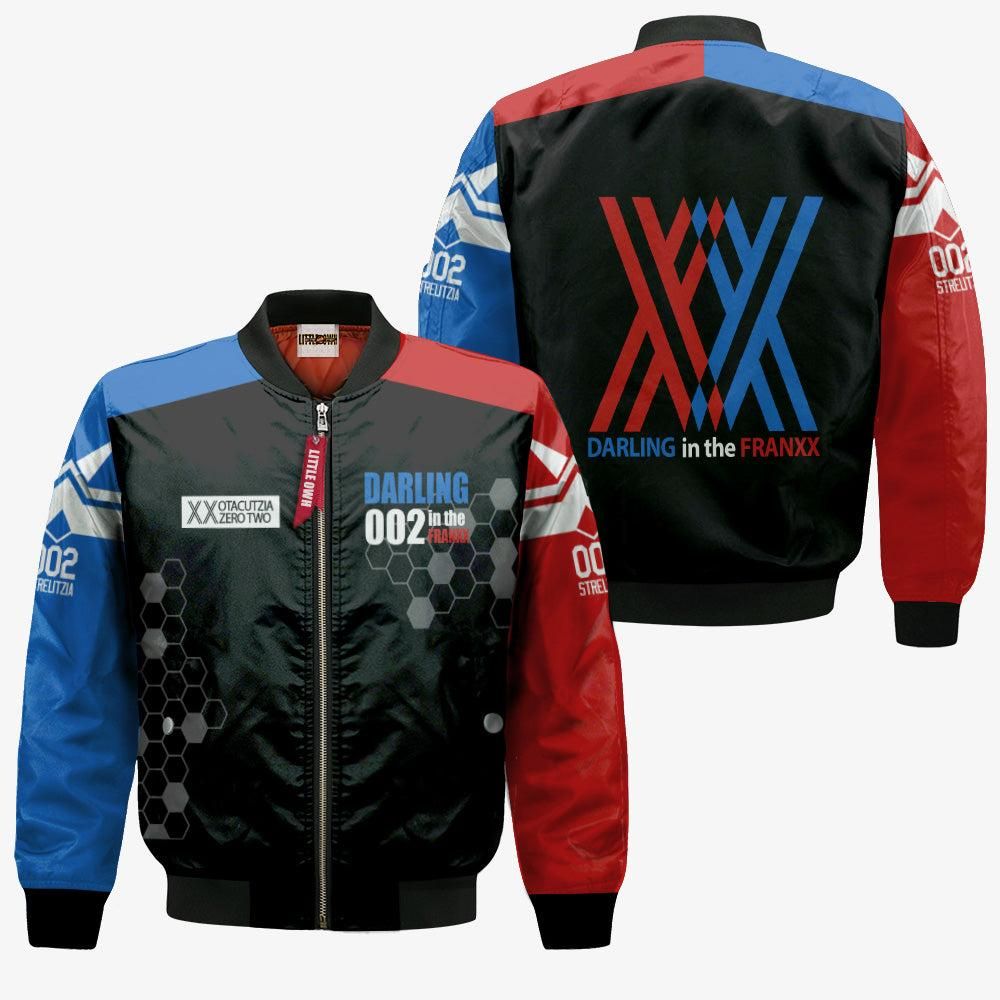 Darling-In-The-Franxx-Bomber-Jacket-Custom-Black-Cosplay-Costumes-Bomber-Jacket-2