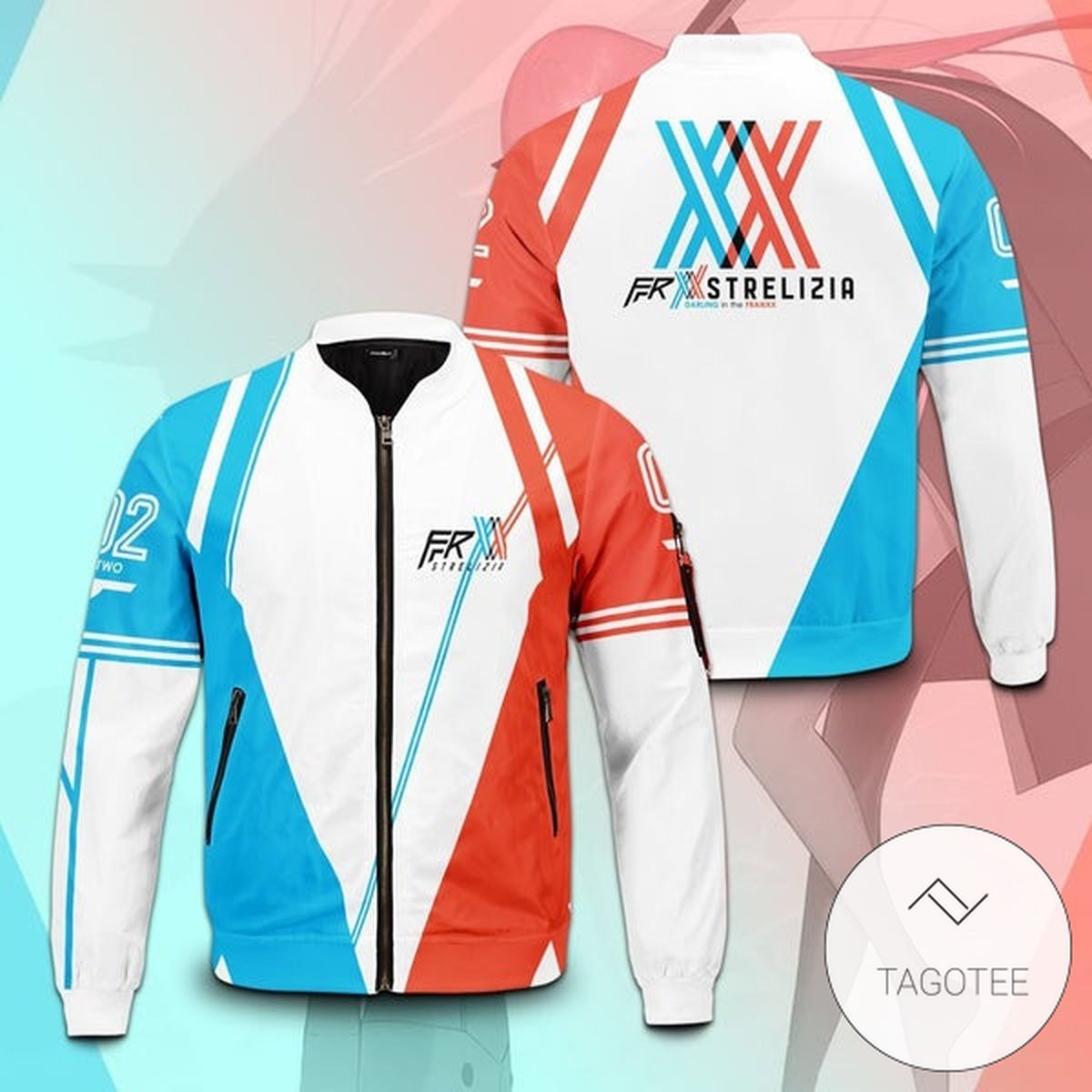 Darling In The Franxx Strelizia Bomber Jacket Darling In The Franxx Strelizia Bomber Jacket