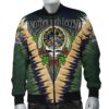 Dawson Ireland Bomber Jacket - GD Irish Legend Shamrock V Tie-Dye A7 Bomber Jacket