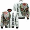 December Girl Skull 3D T Shirt Hoodie Sweater Jersey Bomber Jacket Model 1749 Bomber Jacket
