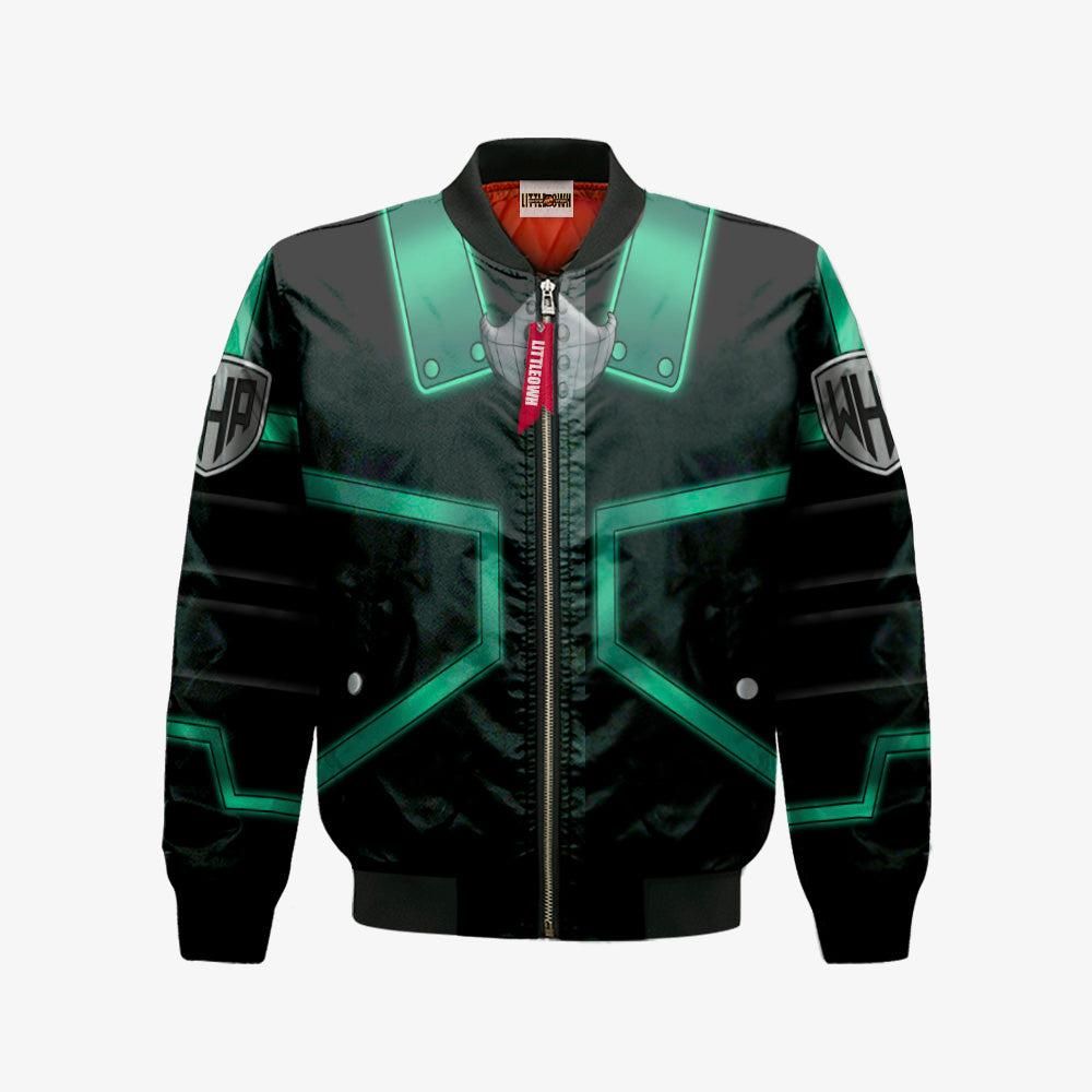 Deku Bomber Jacket Custom MHA The Three Musketeers Cosplay Costumes Deku Bomber Jacket Custom MHA The Three Musketeers Cosplay Costumes