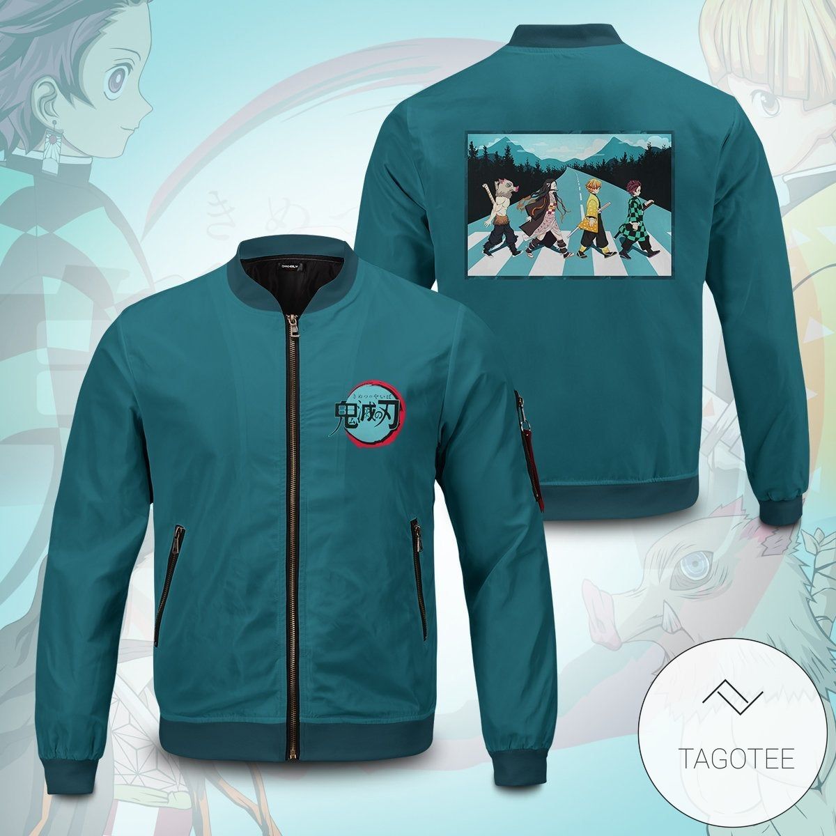 Demon Slayer Walk Bomber Jacket Demon Slayer Walk Bomber Jacket