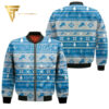 Detroit Lions Ugly Christmas Full Printing Bomber Jacket