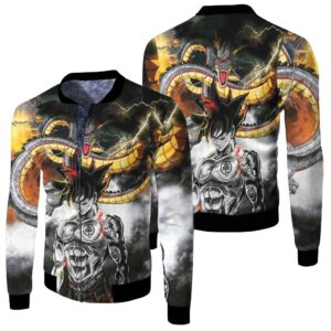 Dragon Ball Z Goku All Printed Style 3D Bomber Jacket