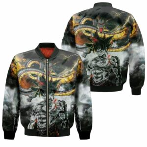 Dragon Ball Z Goku All Printed Style 3D T Shirt Hoodie Sweater Bomber Jacket Model 1953