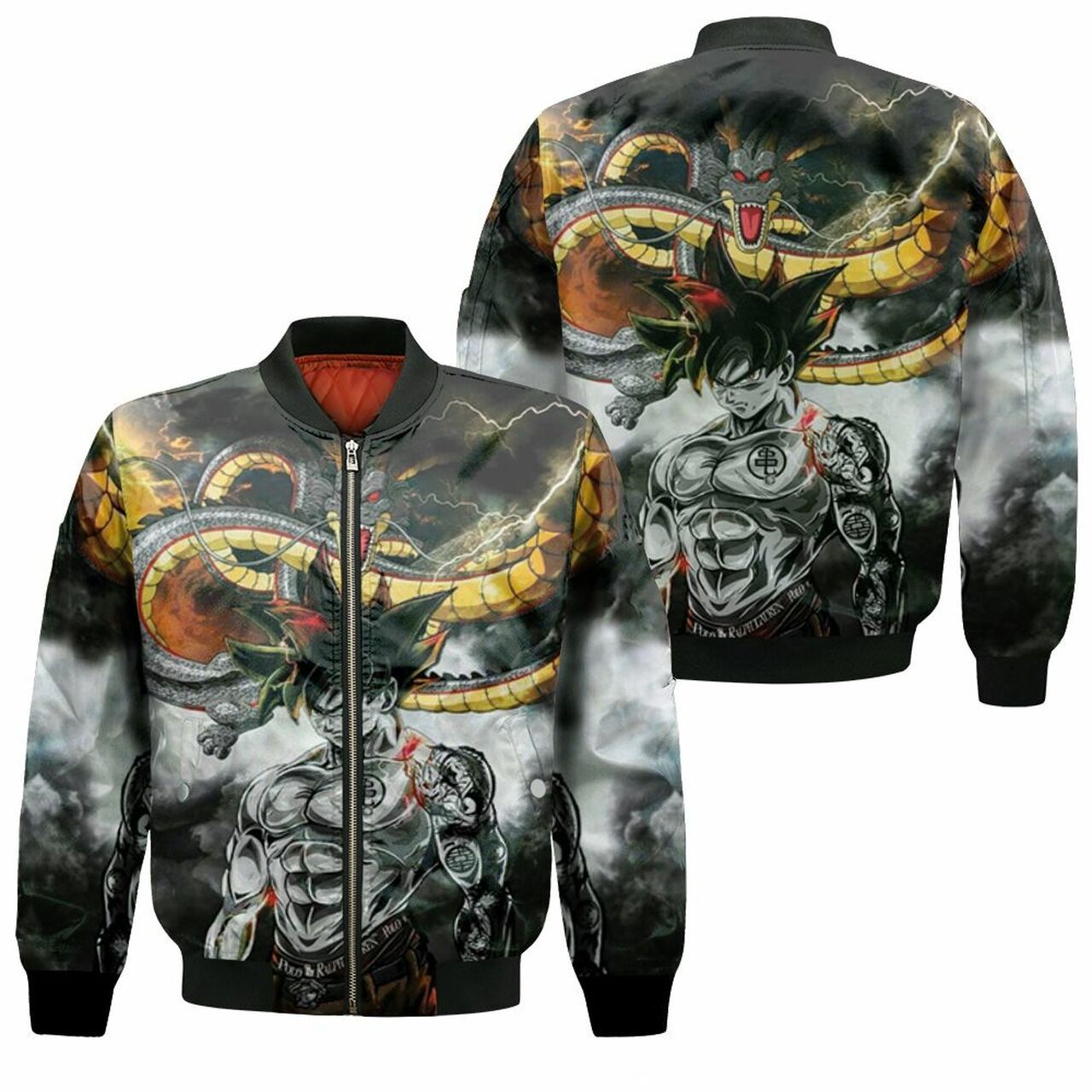 Dragon Ball Z Goku All Printed Style 3D T Shirt Hoodie Sweater Bomber Jacket Model 1953 Dragon Ball Z Goku All Printed Style 3D T Shirt Hoodie Sweater Bomber Jacket Model 1953