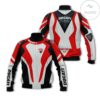 Ducati Moto Gp Motorcycle Racing Team Red Black Mix Color 3D Bomber Jacket