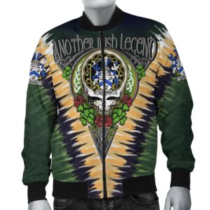 Durrant Ireland Bomber Jacket - GD Irish Legend Shamrock V Tie-Dye A7 Bomber Jacket
