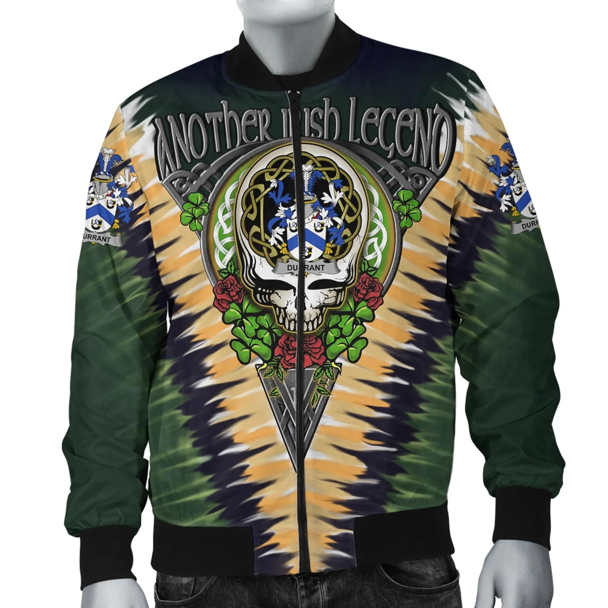 Durrant Ireland Bomber Jacket - GD Irish Legend Shamrock V Tie-Dye A7 Bomber Jacket Durrant Ireland Bomber Jacket - GD Irish Legend Shamrock V Tie-Dye A7 Bomber Jacket
