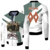 Eagles 50th Anniversary Thank You For The Memories 3D Designed Allover Gift With Custom Name Number For Eagles Fans.jpg Bomber Jacket
