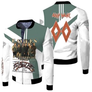 Eagles 50th Anniversary Thank You For The Memories 3D Designed Allover Gift With Custom Name Number For Eagles Fans.jpg Bomber Jacket