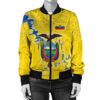 Ecuador Christmas Coat Of Arms Women Bomber Jacket X Style J78 Bomber Jacket