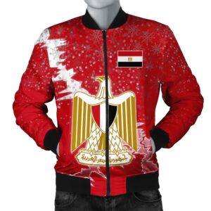 Egypt Christmas Coat Of Arms Men Bomber Jacket  X Style J78 Bomber Jacket