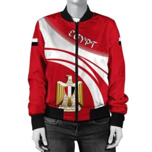 Egypt Coat Of Arms  Women Bomber Jacketticket Bomber Jacket