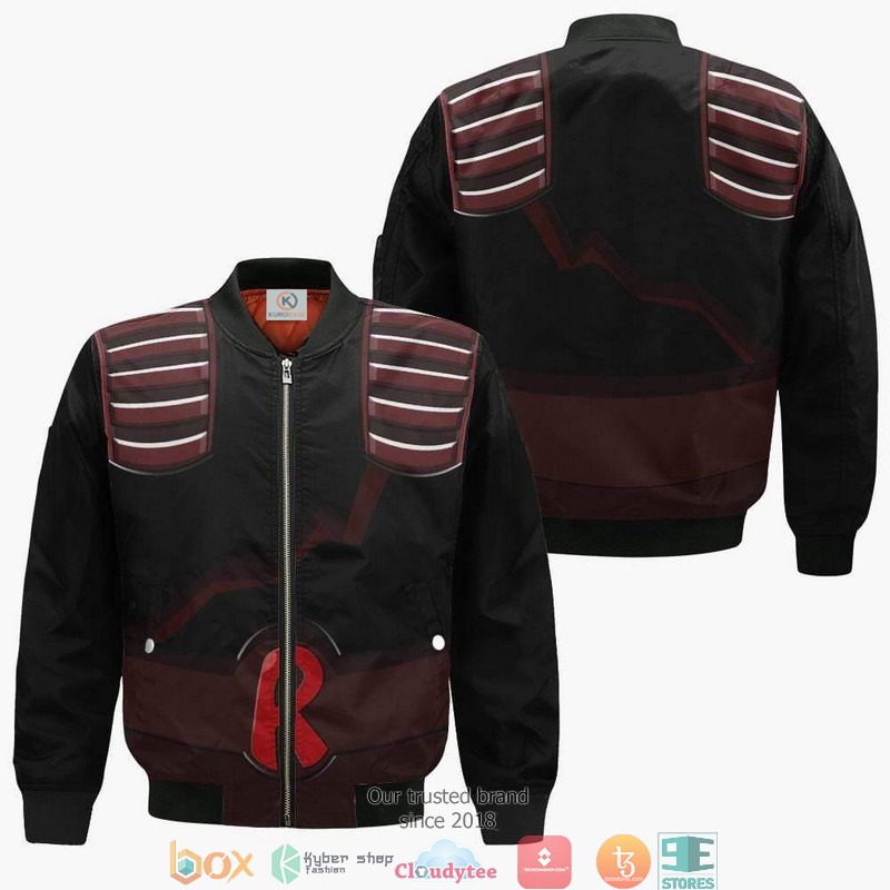 Eijiro Kirishima My Hero Academia Mha Anime 3D Bomber Jacket Eijiro Kirishima My Hero Academia Mha Anime 3D Bomber Jacket
