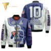 Eli Manning New York Giants Full Printing Bomber Jacket
