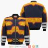 Enji Todoroki My Hero Academia Mha Anime 3D Bomber Jacket