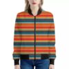 Ethnic Mexican Blanket Pattern Print Women's Bomber Jacket