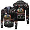 Fa La La Godzi La Godzila Christmas 3D Bomber Jacket