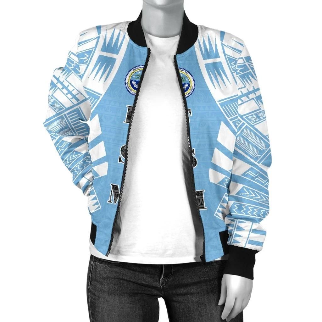 Federated-States-Of-Micronesia-Women-Bomber-Jacket-Polynesian-Tattoo-Flag-BN0110-Bomber-Jacket-2